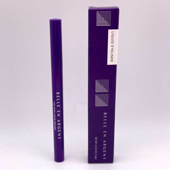 BELLE EN ARGENT | Fine Print | Liquid Eyeliner in Black (Brand New!) ✨ - Picture 1 of 8